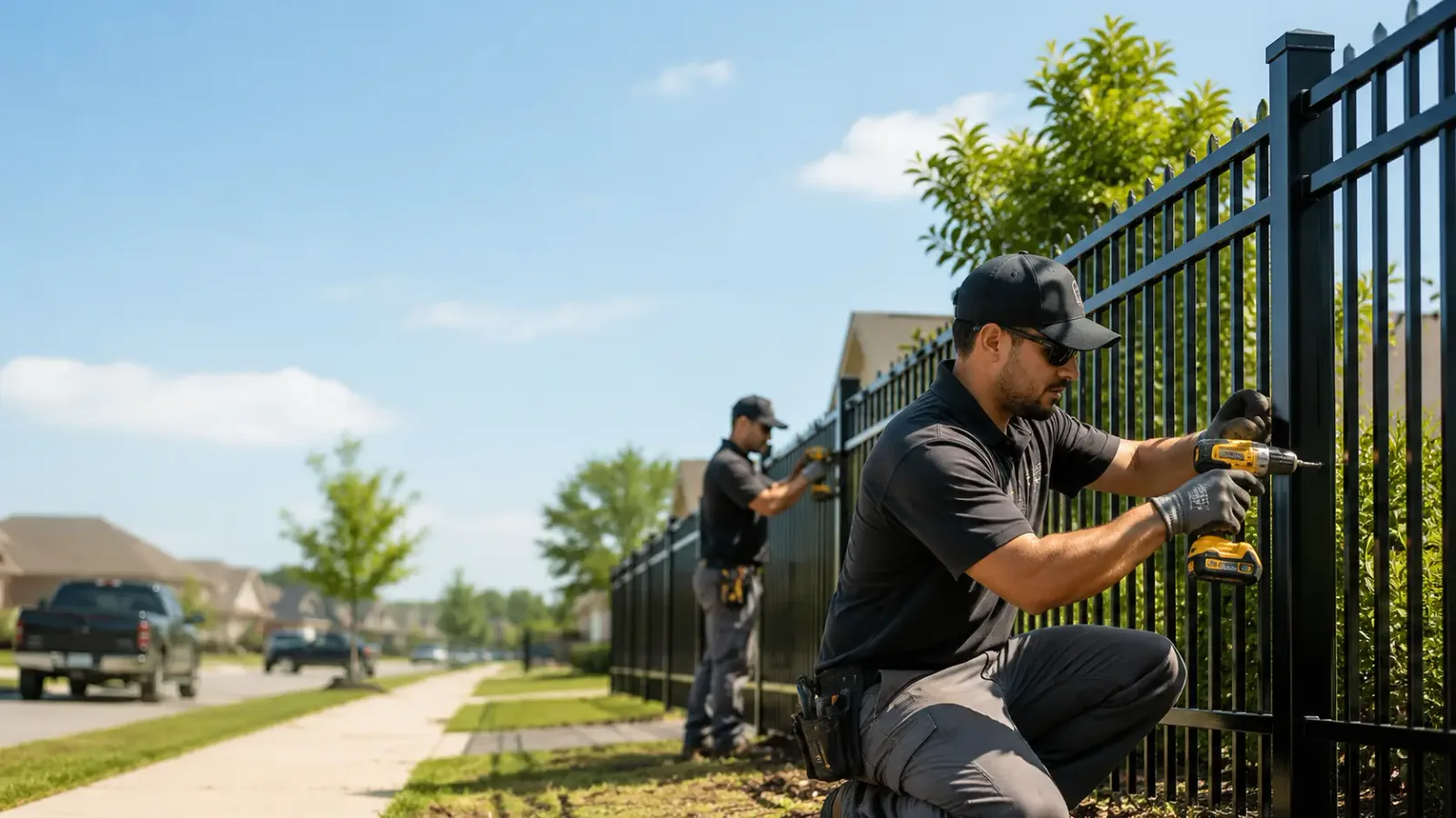 Metal Fence Installation in Winder, GA